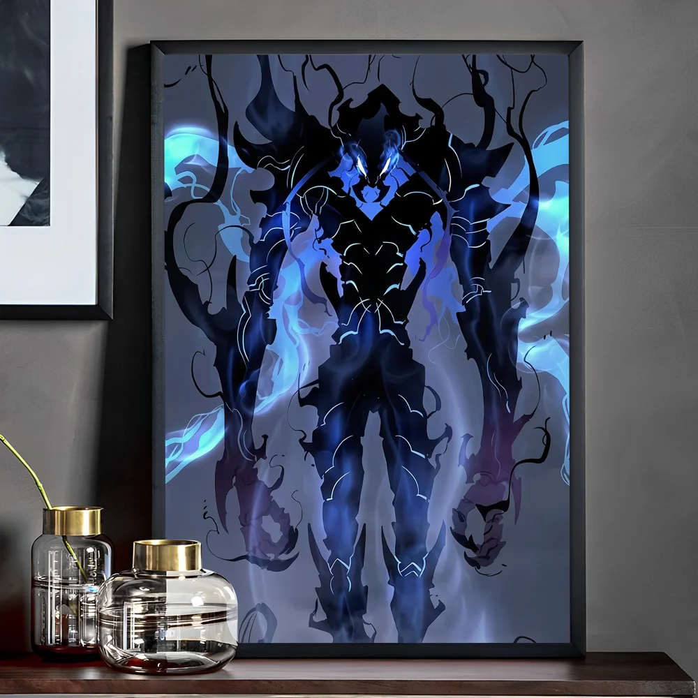 Solo Leveling Poster - Sung Jinwoo Wall Art Print | Tekryu