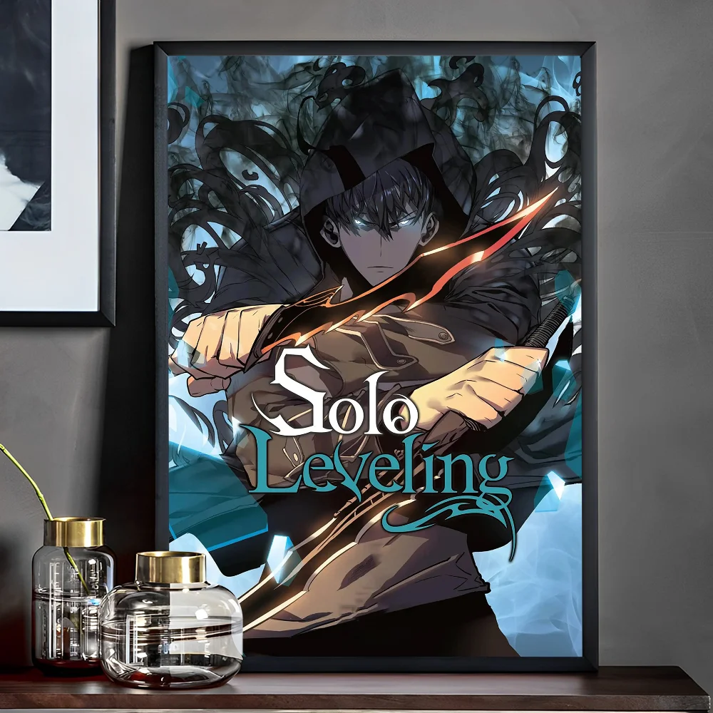 Solo Leveling Poster - Sung Jinwoo Wall Art Print | Tekryu