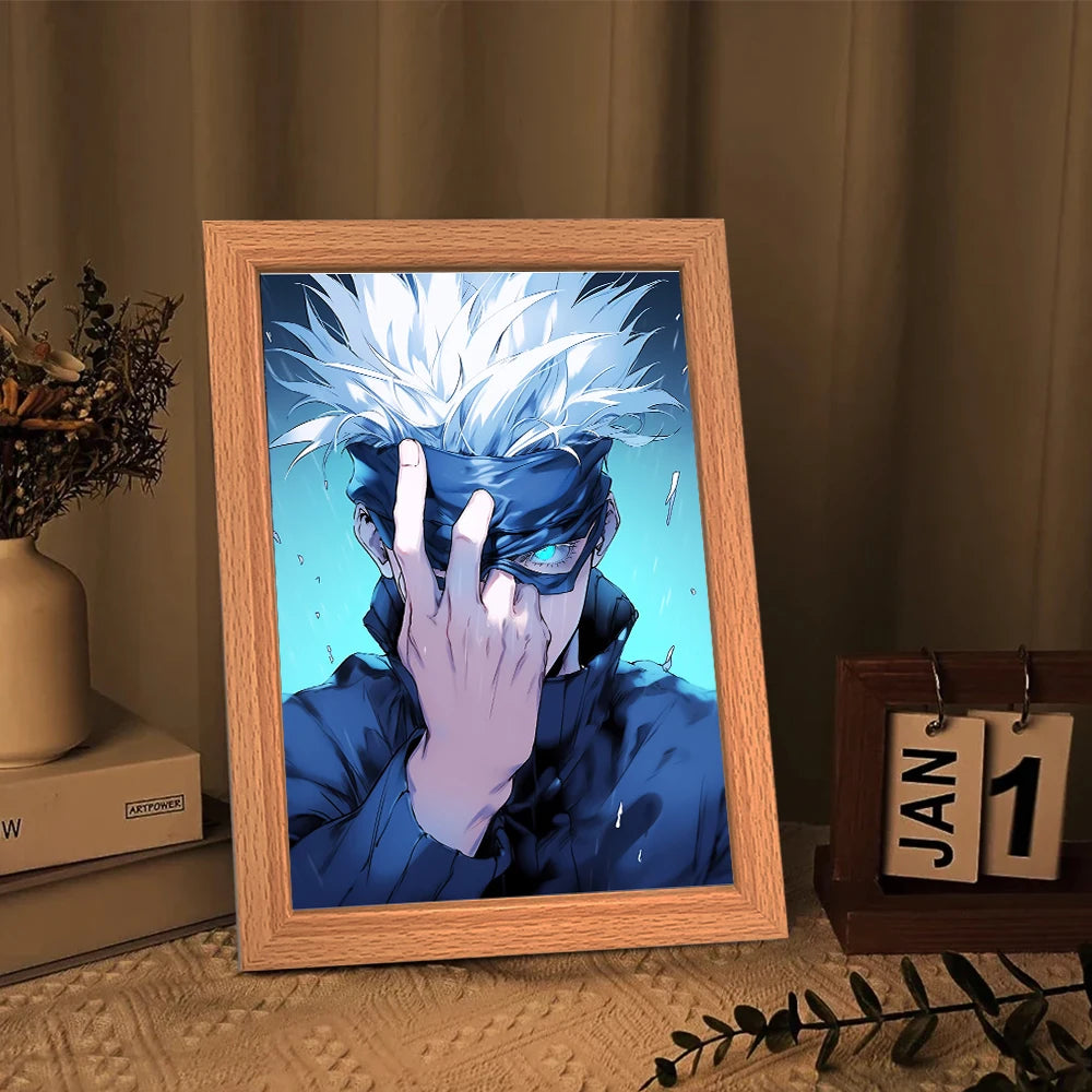 Gojo Satoru Moonlight Lamp - JJK Anime Night Light | Tekryu