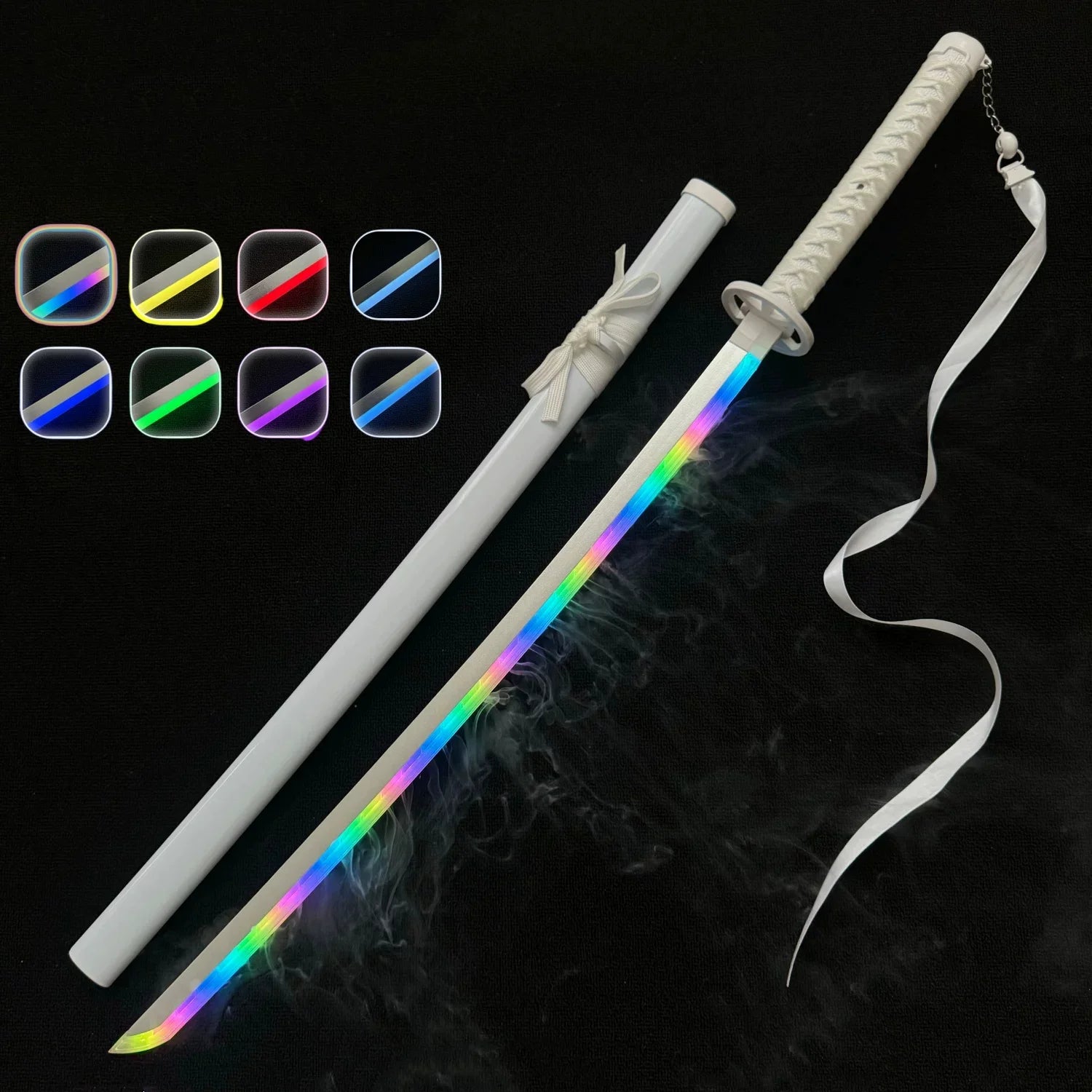 Rukia Bleach LED Katana - Glowing Sword Wall Light | Tekryu