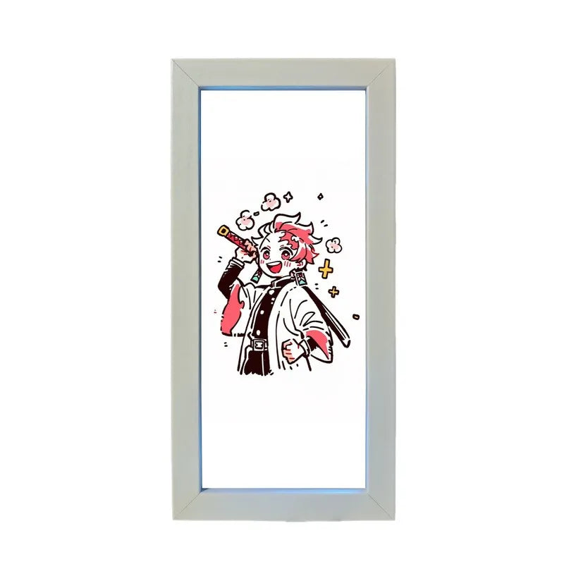 Demon Slayer LED Night Lamp - Tanjiro Nezuko Light | Tekryu
