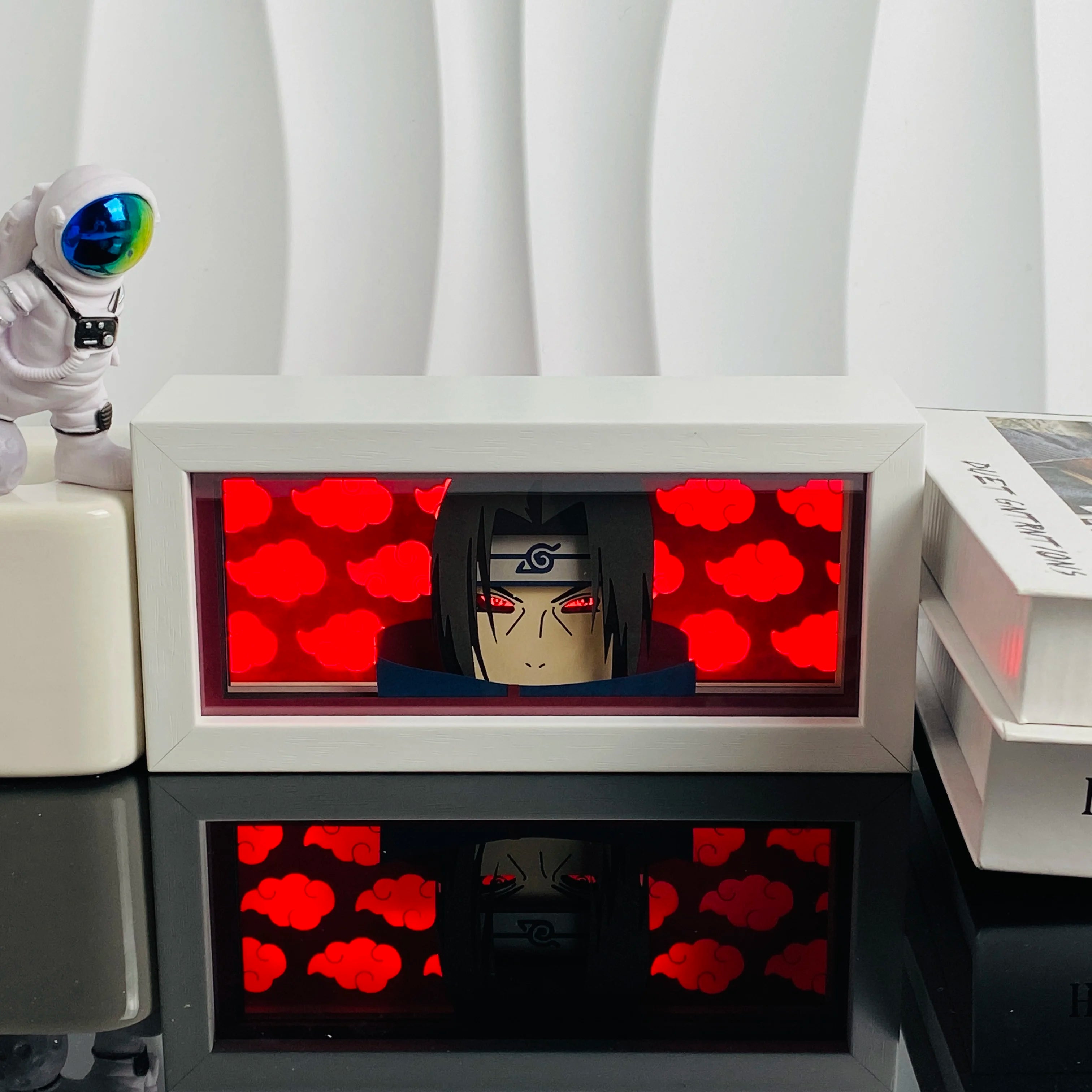 Anime 3D Shadow Light Box - Naruto Sasuke LED Lamp | Tekryu