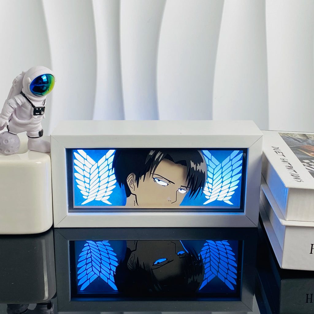 Anime 3D Shadow Light Box - Naruto Sasuke LED Lamp | Tekryu