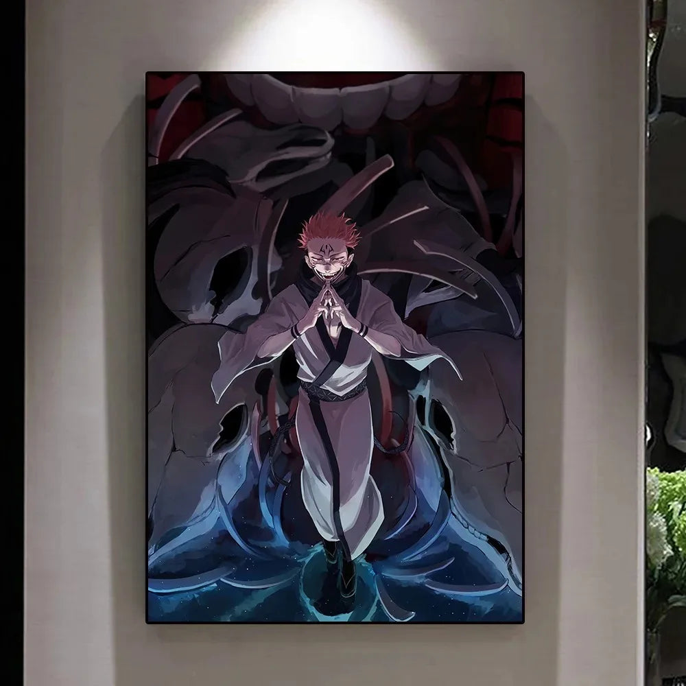 Jujutsu Kaisen Canvas Wall Art | Tekryu