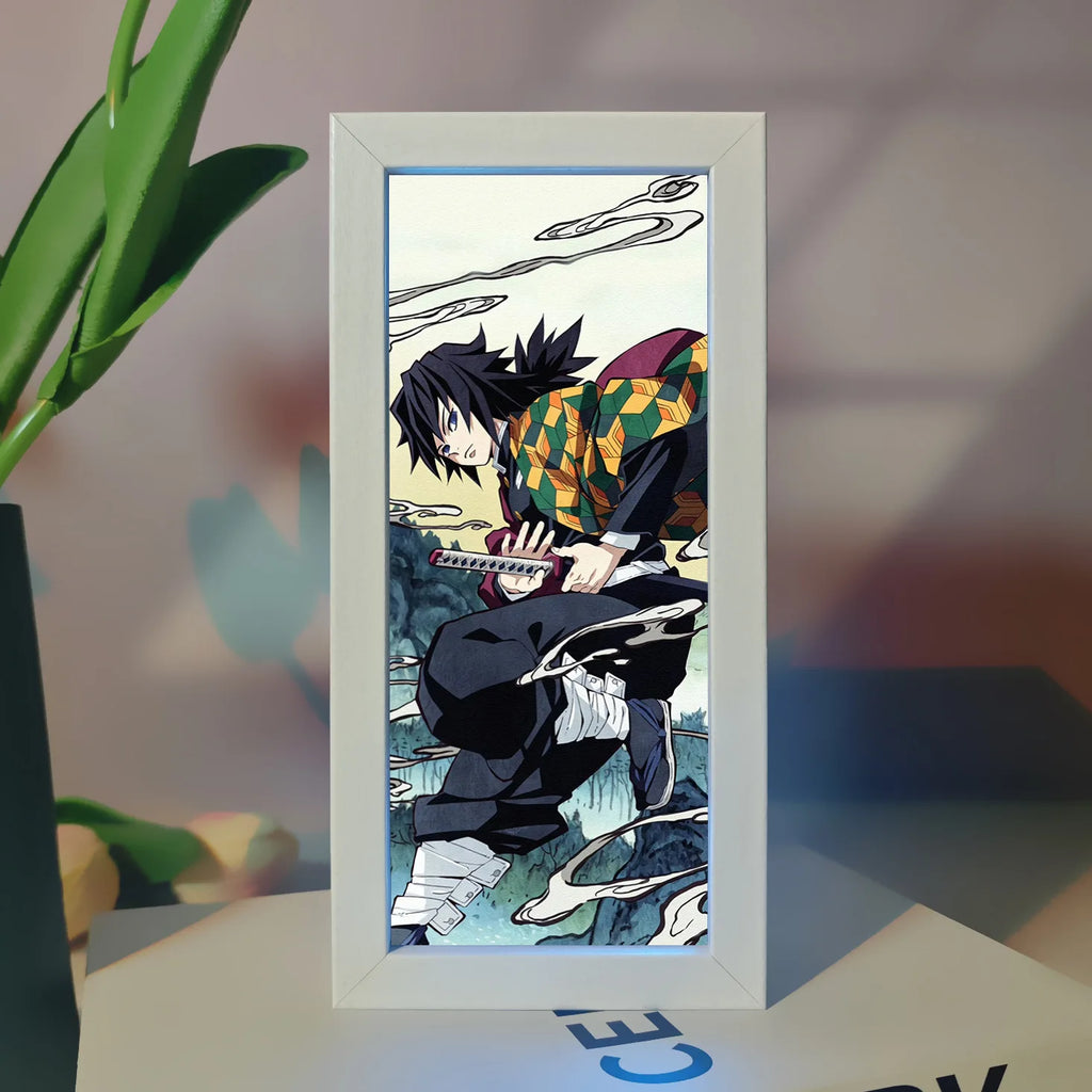 Demon Slayer LED Night Lamp - Tanjiro Nezuko Light | Tekryu