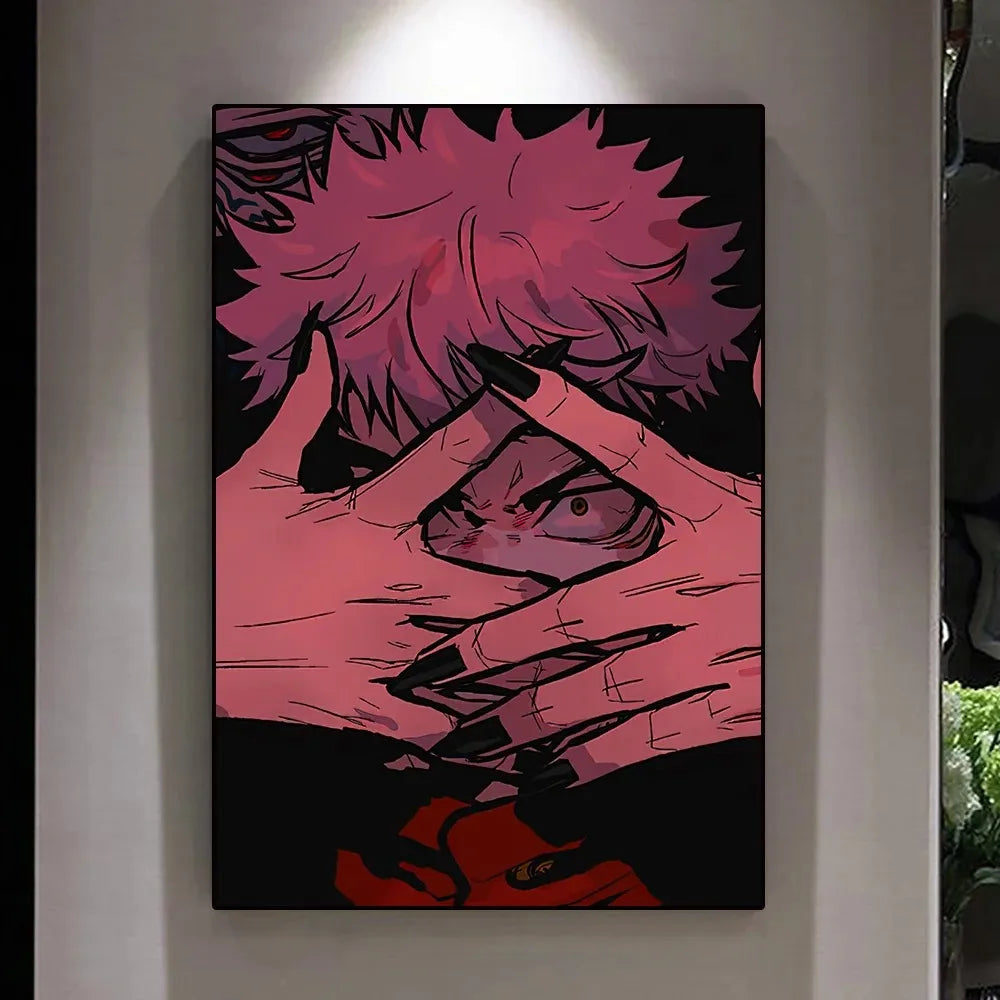 Jujutsu Kaisen Canvas Wall Art | Tekryu