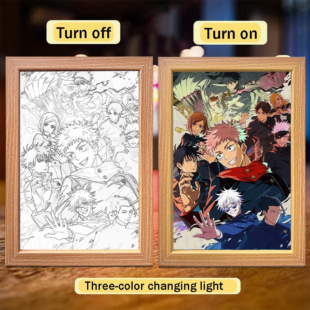 Gojo Satoru Moonlight Lamp - JJK Anime Night Light | Tekryu