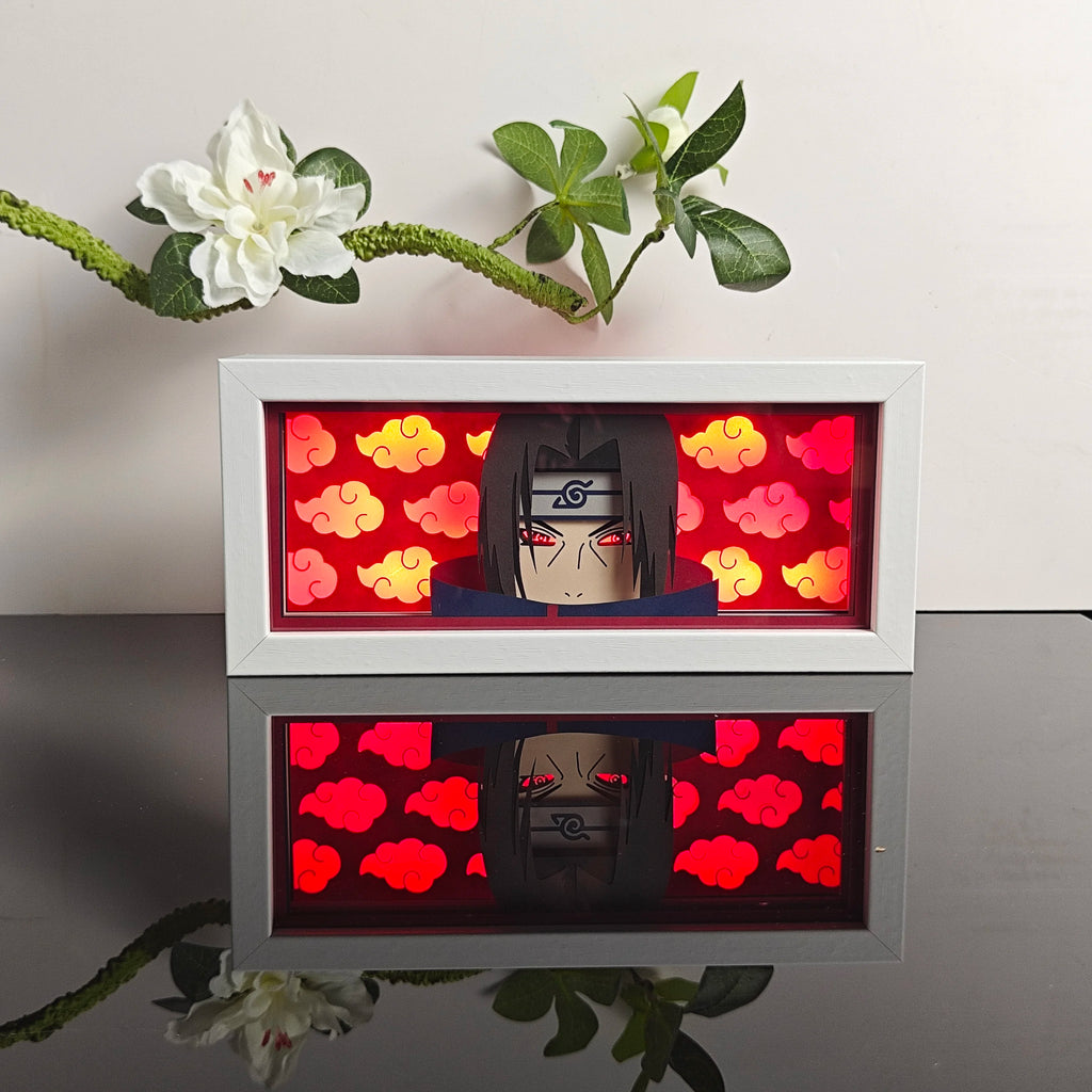 Anime Paper-Cut Light Box - 3D Layered LED Lamp | Tekryu