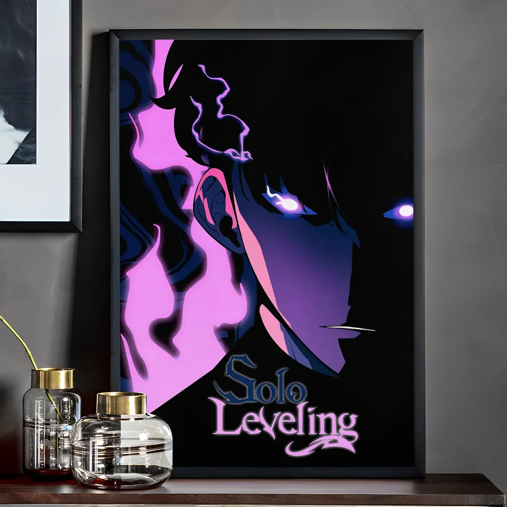 Solo Leveling Poster - Sung Jinwoo Wall Art Print | Tekryu