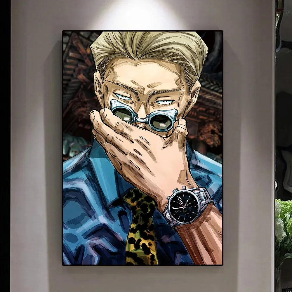 Jujutsu Kaisen Canvas Wall Art | Tekryu