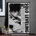 Solo Leveling Poster - Sung Jinwoo Wall Art Print | Tekryu