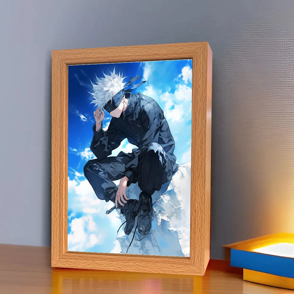 Gojo Satoru Moonlight Lamp - JJK Anime Night Light | Tekryu