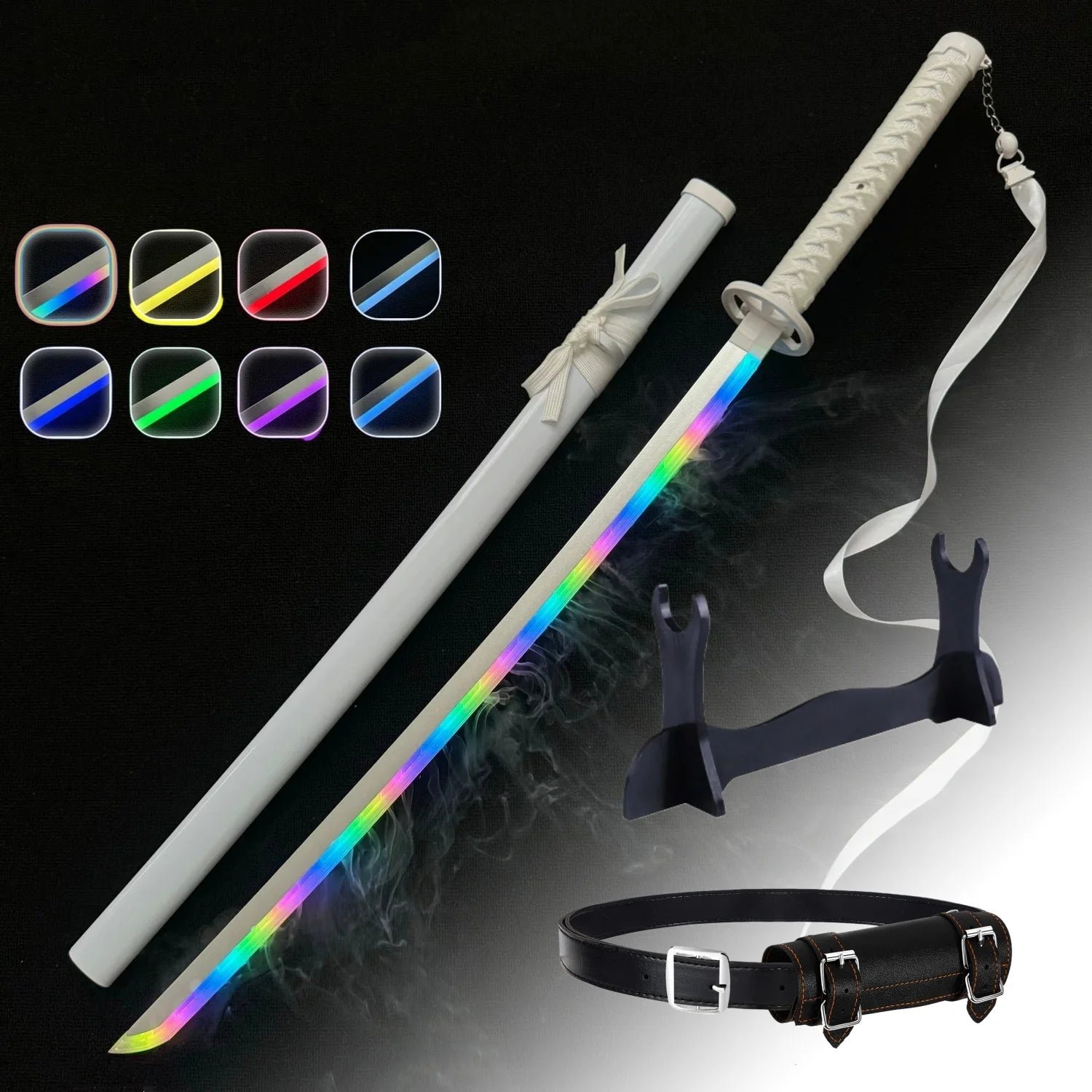 Rukia Bleach LED Katana - Glowing Sword Wall Light | Tekryu